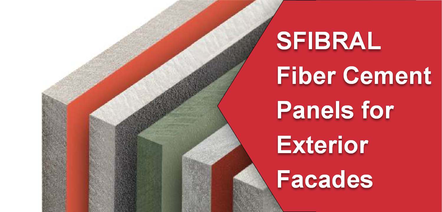 SFIBRAL Fiber Cement Panels for Exterior Facades